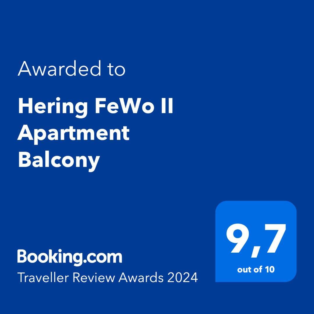 Hering Fewo II Apartment Balcony Wiek auf Ruegen Exterior photo